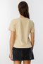 Women's T-Shirt Short Sleeve Organic Cotton Crew Neck Crop T-Shirt Women-T-Shirt - 5