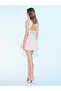 SS6032 Buttoned Waist Balloon Dress - 4