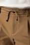 Elastic Waist Jogger Camel Trousers 2360-31 - 3