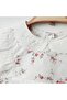 Woven Floral Romper and Hat 100% Cotton Newborn - 5