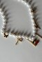 Summer Cherry Pearls Steel Necklace - 3