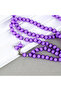 9mm Purple Prayer Rosary - Monomer 99% Curing Cut - 4