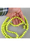 99 Monomer Kuvealmış 9mm Prayer Rosary Light Green - 2