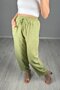 Seersucker Shalwar Balloon Trousers - 6