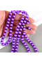 9mm Purple Prayer Rosary - Monomer 99% Curing Cut - 5