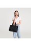 Crinkle Fabric Women's Bag with Shoulder Strap - 3110 - 4