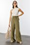 Muslin Palazzo Women's Trousers Muslin-Pants - 3