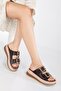 Daily Women's Slippers Double Buckle Soft Comfortable Orthopedic - 3