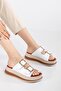 Daily Women's Slippers Double Buckle Soft Comfortable Orthopedic - 2