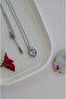 Heart Stone Heart Necklace – Sparkling Chain Design - 3
