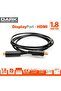 كابل فيديو DRK-330 DARK DPXHDMIL180 بطول 1.8 متر من نوع DP-HDMI بدقة 4K - 6