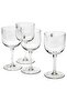 STOCKHOLM 2025 Juice Glasses 32 cl, 4-Pack Mouth-Blown Glass, Elegant Design