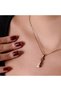 Tri̇A Harmoni̇Si̇ İnci̇ Women's 2-Piece Jewelry Set Earrings Necklace Set Copper Handmade Does Not Darken - 3