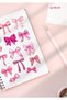 Pink Ribbon Themed 15 Piece Sticker Label Set - Planner, Agenda, Laptop, Phone, Bullet Journal - 2