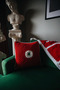 Red Touch Blanket & Throw Pillow Set - 5