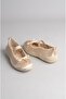 Select 0225 sports flat women's shoe gold - 7