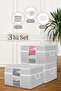 3 Pieces Mega Size Window Clothes Quilt Pillow Storage Bag 75X40X40 cm