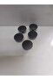 35MM Mobility Antrensit metal - Mushroom Button, Drawer Cover, Handle Mat (1 Pack of 5 Pieces) - 2
