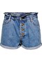 Cuba Life Paperbag Denim Shorts - 3