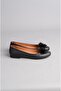 Seç 030 Real Column Black Women's Ballerina Style Shoes - 2
