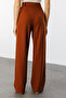 Women's Oversize Palazzo Trousers Pantolon-001 - 5