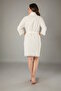 Lacy Niki Velvet Bamboo Cotton Dressing Gown - 2