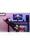 Trbo Adjustable Height and Back Ergonomic Soft Foam Gaming Chair Red Black - 8