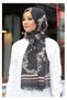 Digital Printed Patterned Cotton Shawl Ke-05-V2