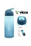 Water Bottle Lockable Lid Tritan Quick Flask Water Bottle 500 ml Dark Blue