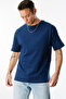 Men's Oversize Fit 100% Organic Cotton Crew Neck T-Shirt Oversize-Men'S-T-Shirt - 6