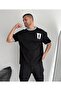 Usa Embroidered Oversize Unisex T-Shirt - 8