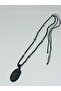 Mossy Agate Natural Stone Handmade Macrame Ethnic Necklace No 11 - 3