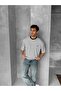 Striped Oversize Unisex Tshirt - 4