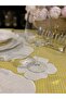 Set of 2 Embroidery Detailed Coasters