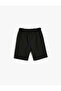 black Basic Shorts - 2