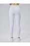 Beautiful White Laser Detailed High Waist Skinny Jeans - 8