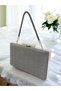 Anthracite Platinum Gray Non-Shedding Stone Sim 2026 New Season Evening Dress Bag Durable Stylish Wedding Engagement
