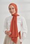 Rustic Cotton Shawl Brickcolor (Thin Comfortable Comfortable Not Want Ironing) - 3