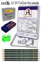 A3 Ring Binder Sketchbook Spralli 50 Sheets Charcoal Drawing Set Fatih Graduated Pencil Dough Eraser Exam