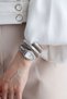 Limited Edition Series Special Design Snake Model Metal Cord Women's Wristwatch - 4