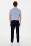 U.S. Polo Assn. Men's Woven Plain Fabric Slim Fit Navy Blue Chino Pants - 3