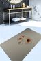 Flowers, 80x120cm Non-Slip, Non-Spill, Cotton Woven Base Bath Rug, Bath Mat