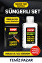 Leather Protector & Torpedo Polisher Set - Almond Oil Sponge Care Kit - 3