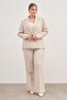 Lined Single Button Blazer - 5