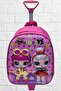 Girl's Kindergarten Squeegee Wheel Lol Doll 5D Printed Backpack and School Bag