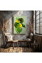 Decorative Bird Leaf Canvas Wall Painting