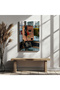 Decorative Retro Telephone Canvas Wall Painting