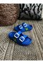 Teddy Bear Figure Double Buckle Anatomical High Sole Ultra Light Non-Slip Beach Pool Daily Children's Slippers - 4