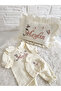 Embroidered Muslin Girl Suit - 3