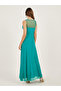 Embellished Sleeveless A-Line Maxi Dress - 5